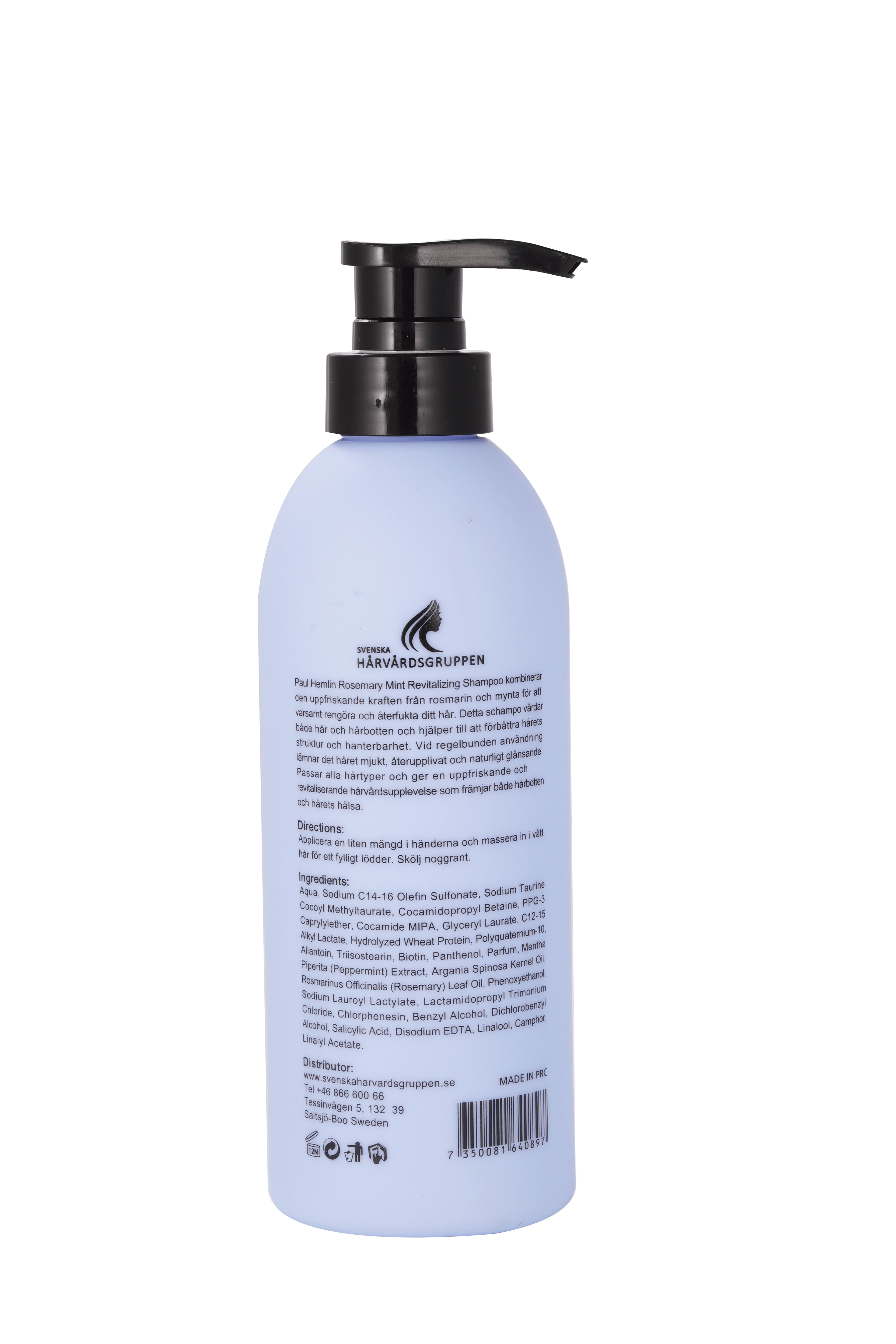 Rosemary & Mint Shampoo baksida
