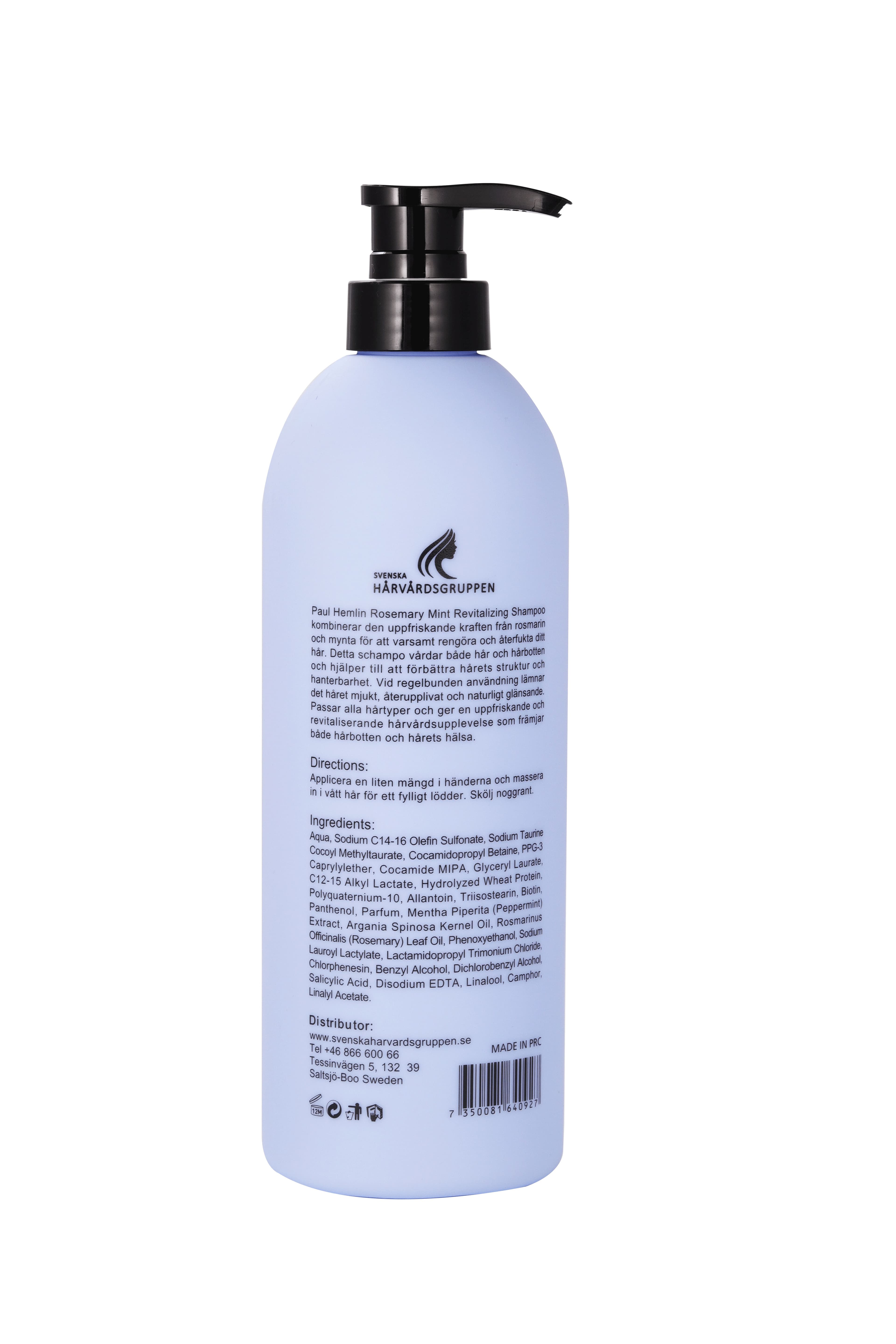 Rosemary & Mint Shampoo baksida